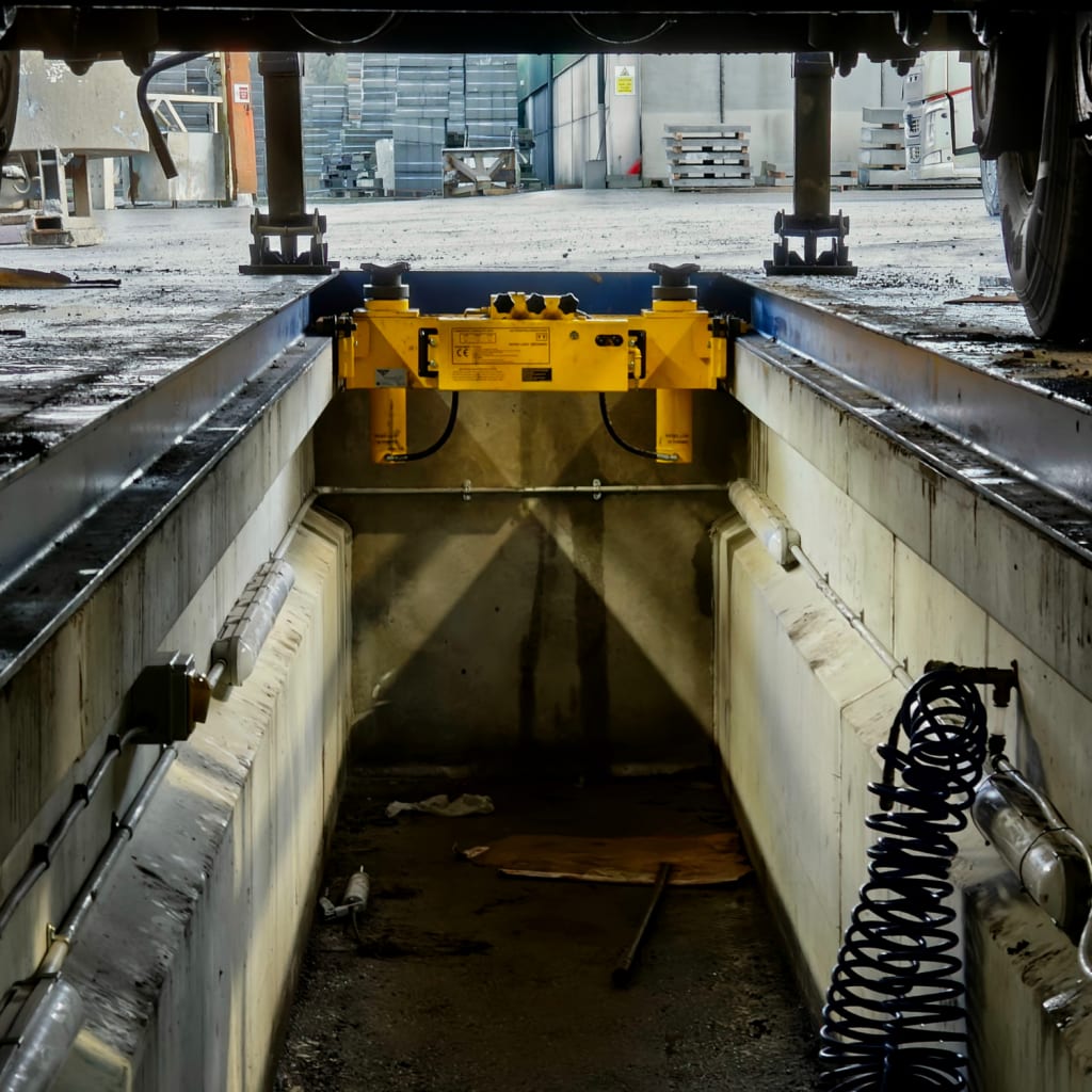 WCCP precast concrete vehicle inspection pit