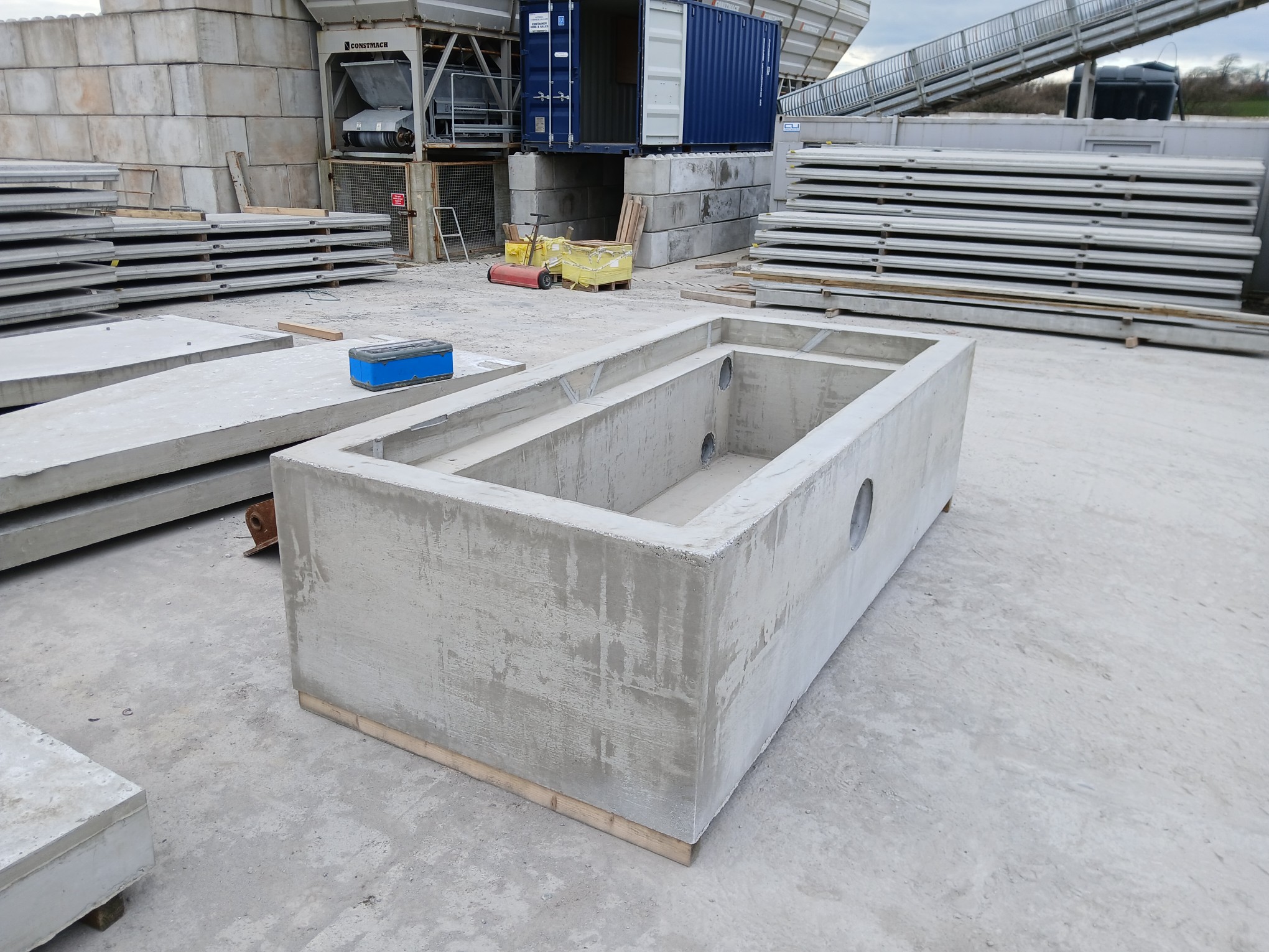 A one-off precast unit cast at Holsworthy to a customer drawing