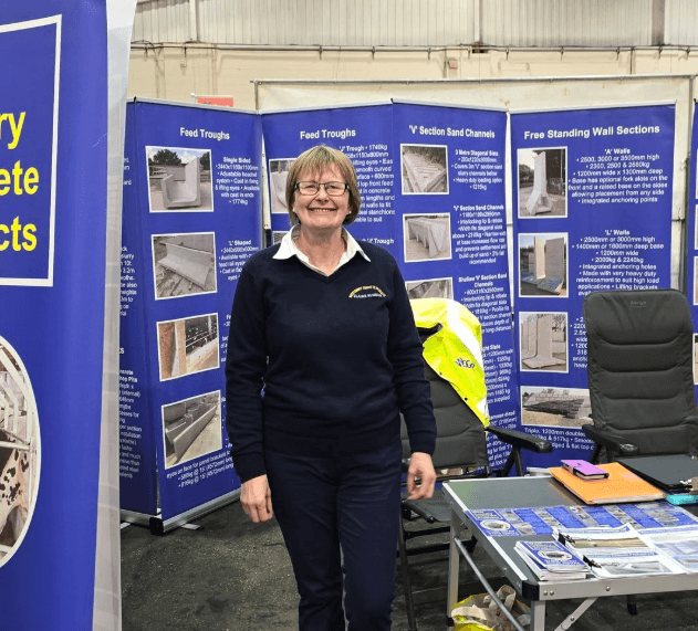 Claire Rumsam, MD's PA at West Country Concrete Products